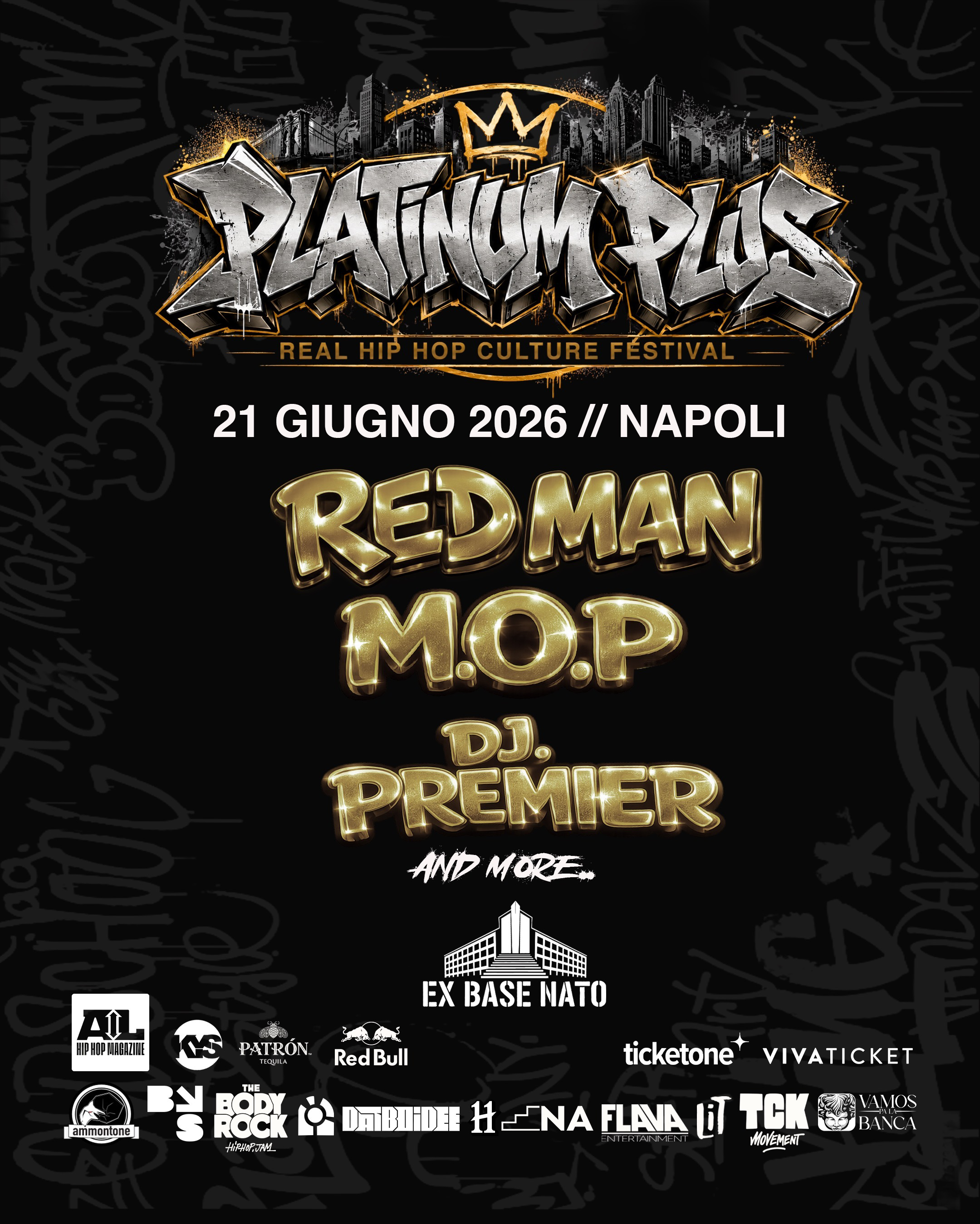 Platinum Plus festival flyer